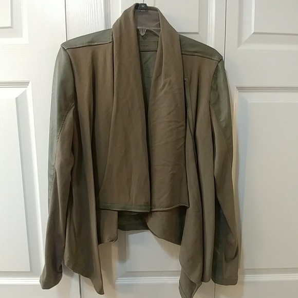 Blank NYC Jackets & Blazers - NWT Blank NYC Drape Front Moto Jacket